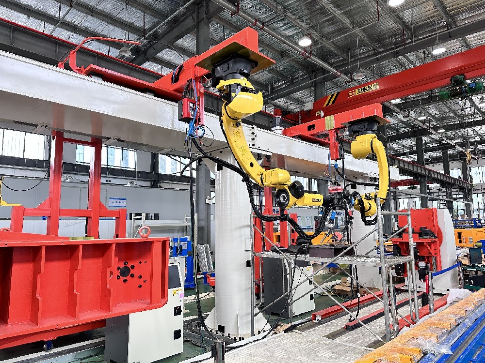 Longmen+ground rail welding